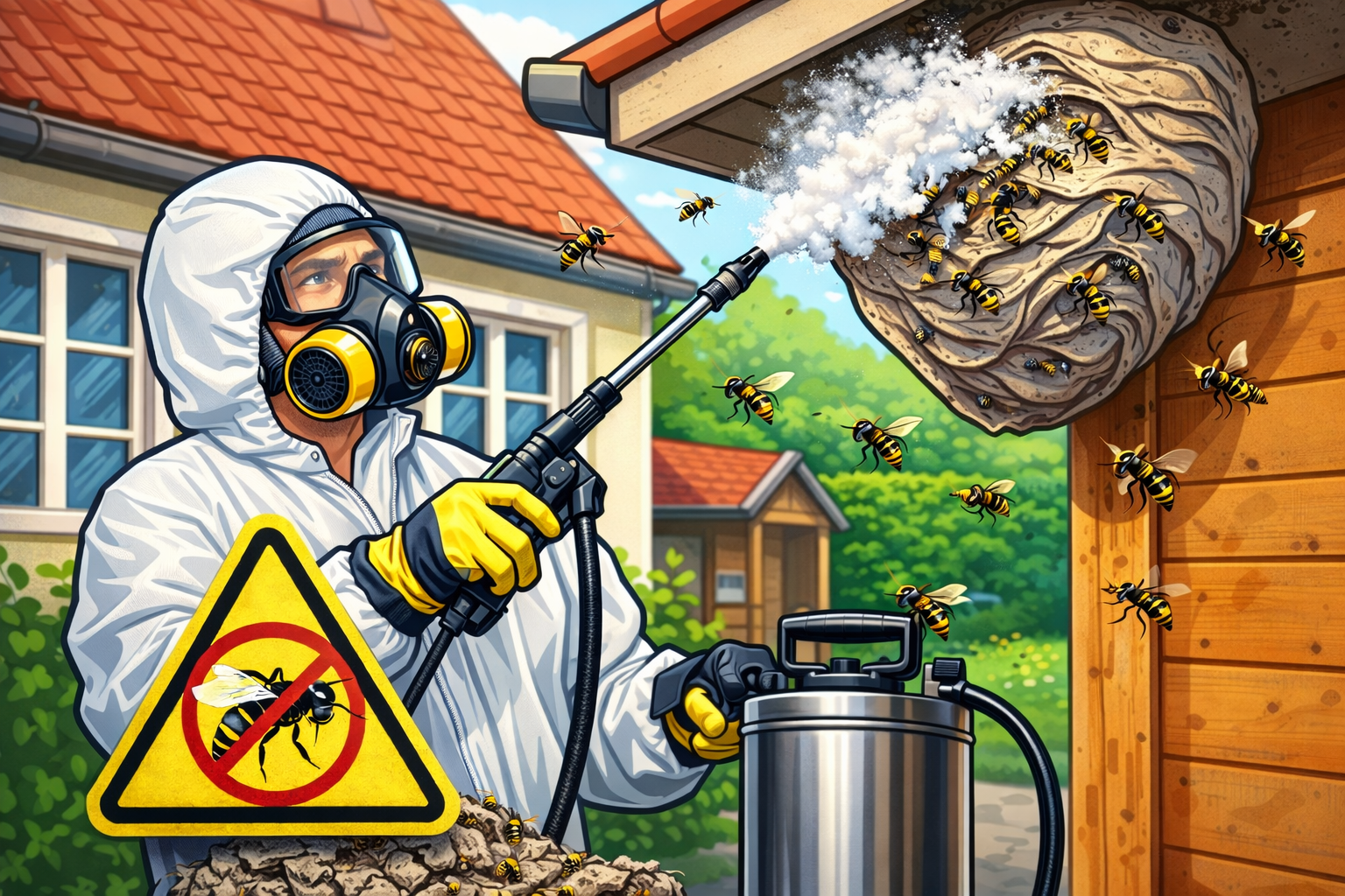 Darázsirtás Rákosmentén